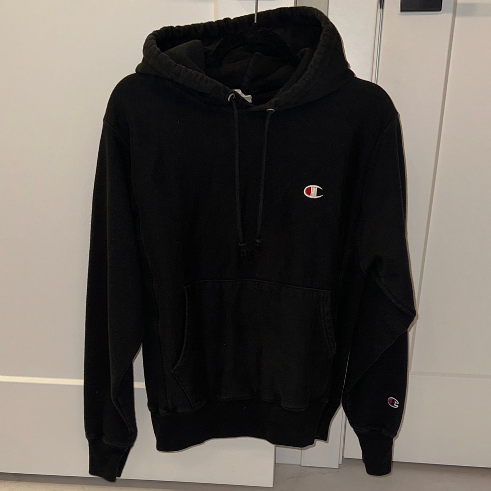 Champion Men's Black Hoodie